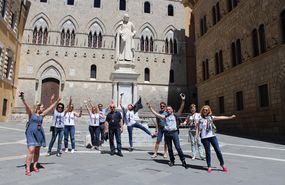 Третий этап «Вокруг света»: первая группа в Италии