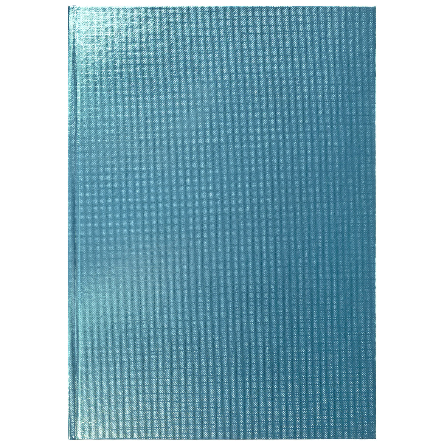 Бизнес-блокнот 80л А4ф 210х290мм 5-цв. блок клетка тв.переплет тиснение Обл. Бумвинил METALLIC МЯТА