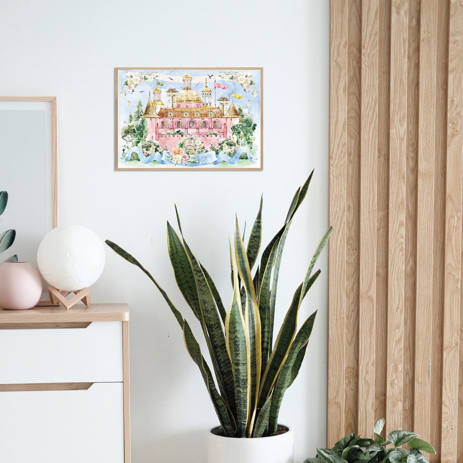 "Premium" ПАЗЛЫ для детей 250 элементов А3ф 400х280мм  -Замок принцессы- 