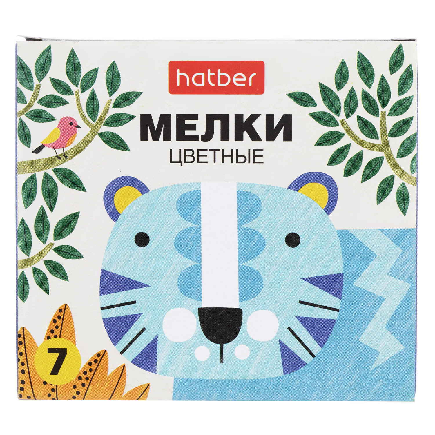 Мелки Нарисуй-ка! 7 цв. в картонной коробке