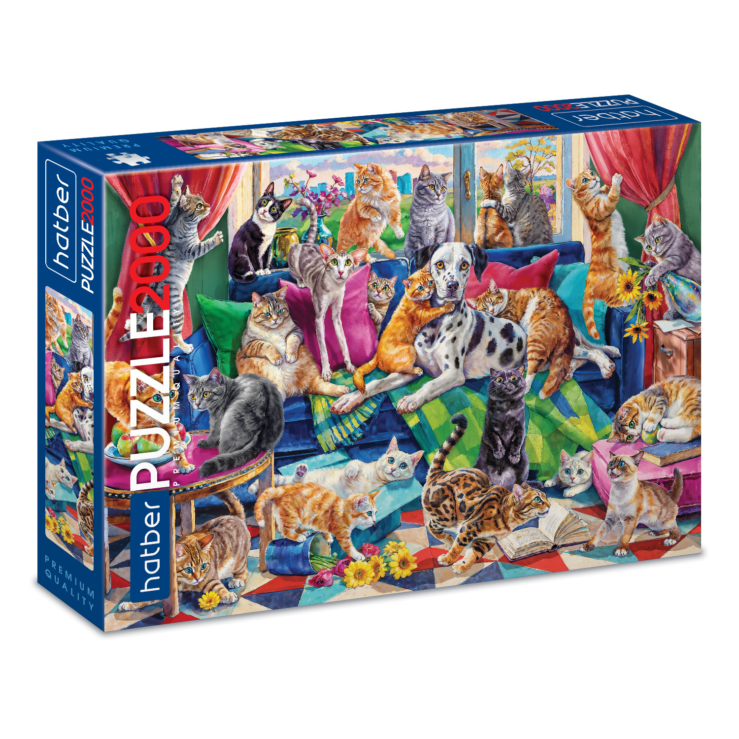 "Premium" ПАЗЛЫ 2000 элементов А1ф 980х680мм  -Все свои- 