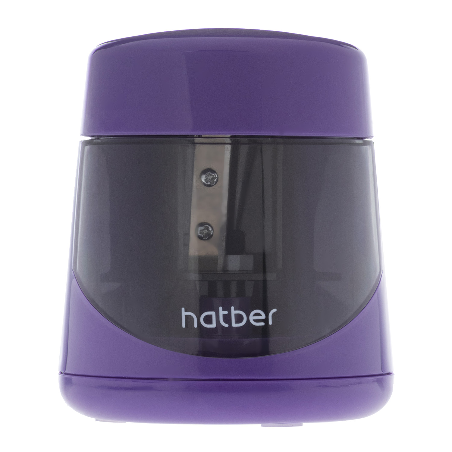 Точилка Hatber МУЛЬТИ Электрическая USB с запасным лезвием Универсальная 6-12мм в прозрачном ПВХ-боксе