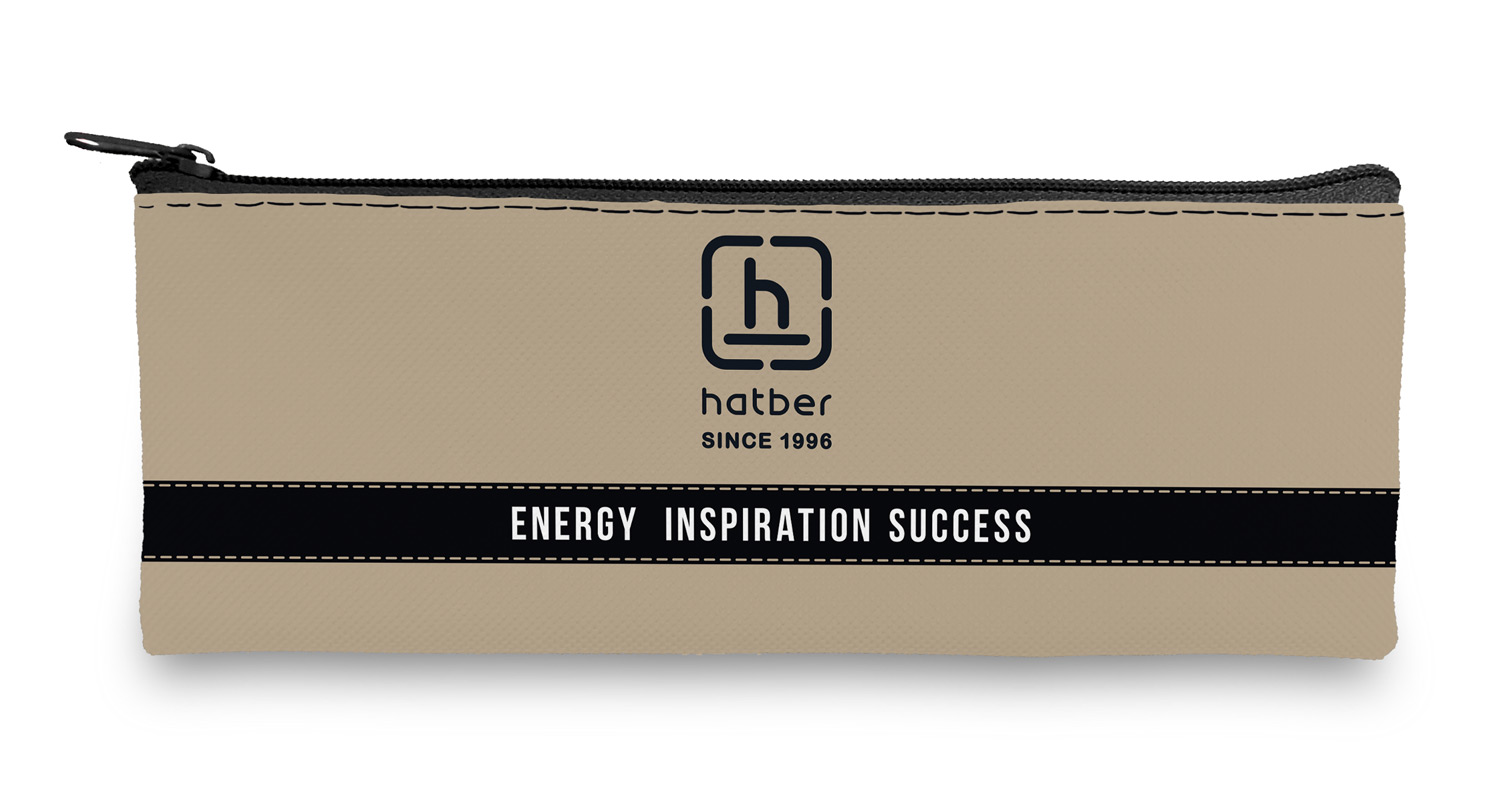 Пенал 195х75 мм на молнии мягкий -TREND- в индив.упак. 