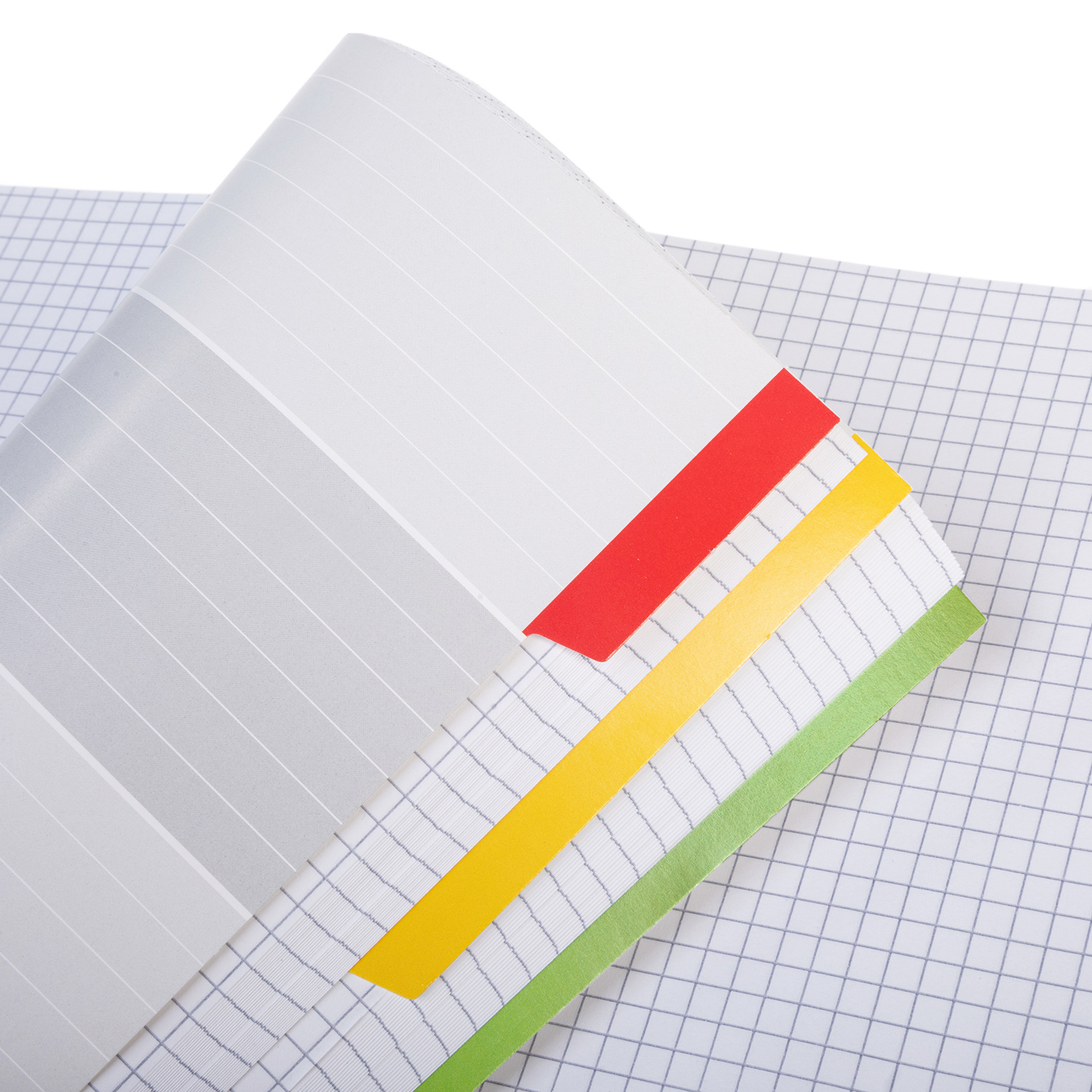 Тетрадь 120л А5ф на спирали 3 цв. разделителя Многоуров.перфорация ламинац.SOFT-TOUCH -Королевские пионы-  в индив.упак.