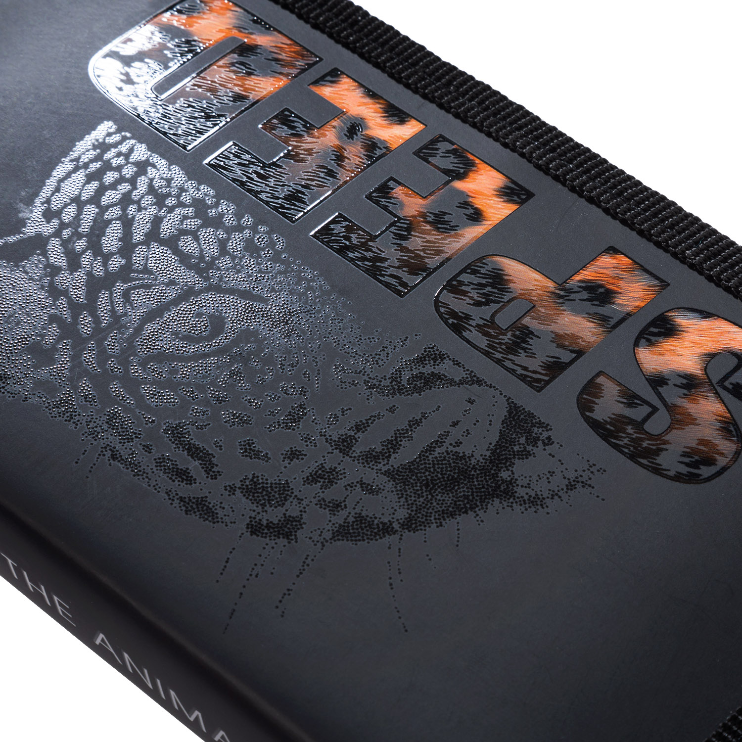 Пенал 190х115мм 1 отделение на молнии мат.ламин. 3D лак -Animal Print- с табл.умножения  в индив.упак.