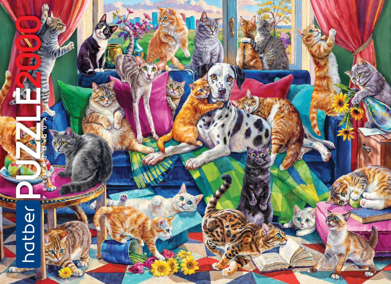 "Premium" ПАЗЛЫ 2000 элементов А1ф 980х680мм  -Все свои- 