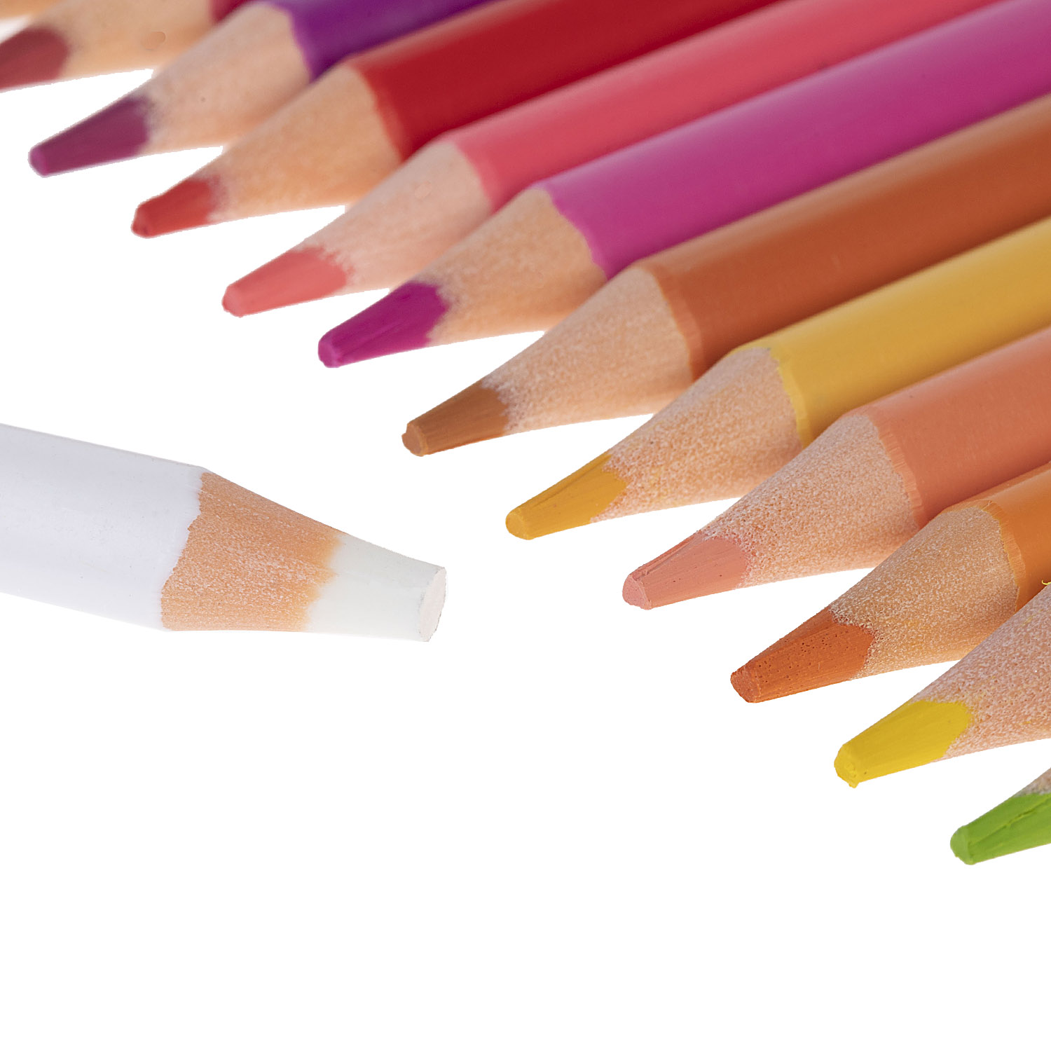 Карандаши цветные стираемые пластиковые трехгран.корпус 24 цв. + 1 карандаш-ластик -ART-TIME- заточен.  в карт. короб. с европодвесом