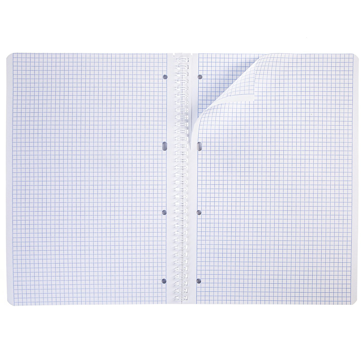 Тетрадь 96л А4ф клетка 60-65г/кв.м Многоуров.перфорация на гребне 4 диз.в блоке серия  -Красота цветения- 