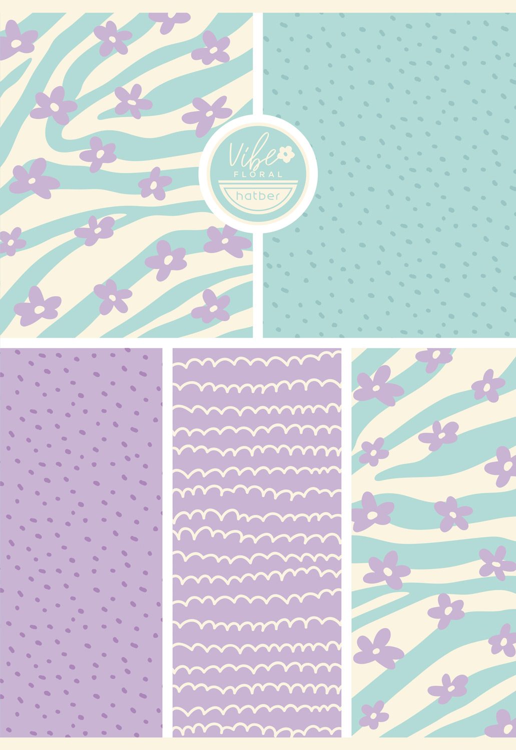 Тетрадь 96л А4ф клетка на скобе 3 диз. в блоке мат ламин,тиснение серия -Floral Vabe- 