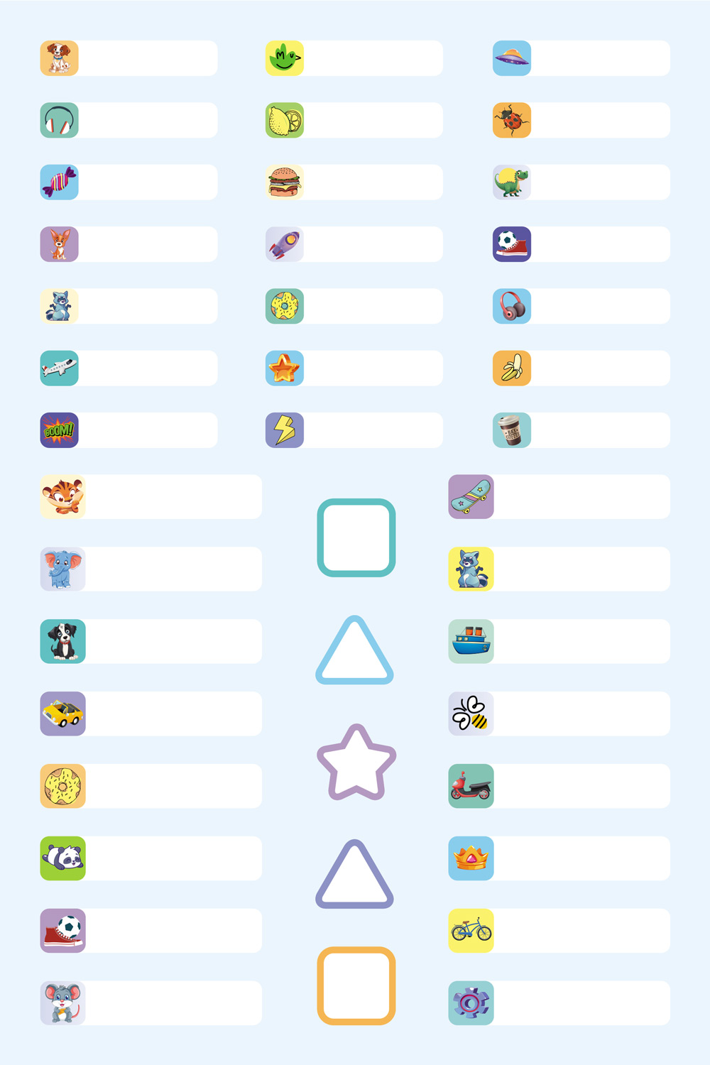 Набор НАКЛЕЕК А5ф 4л серия -Подпишу всё- Для мальчиков- в пакете с европодвесом