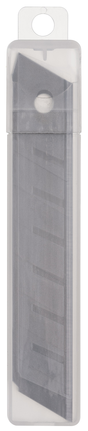 Лезвия для канцеляр. ножей Hatber 18мм 10 шт в пластик.боксе с европодвесом