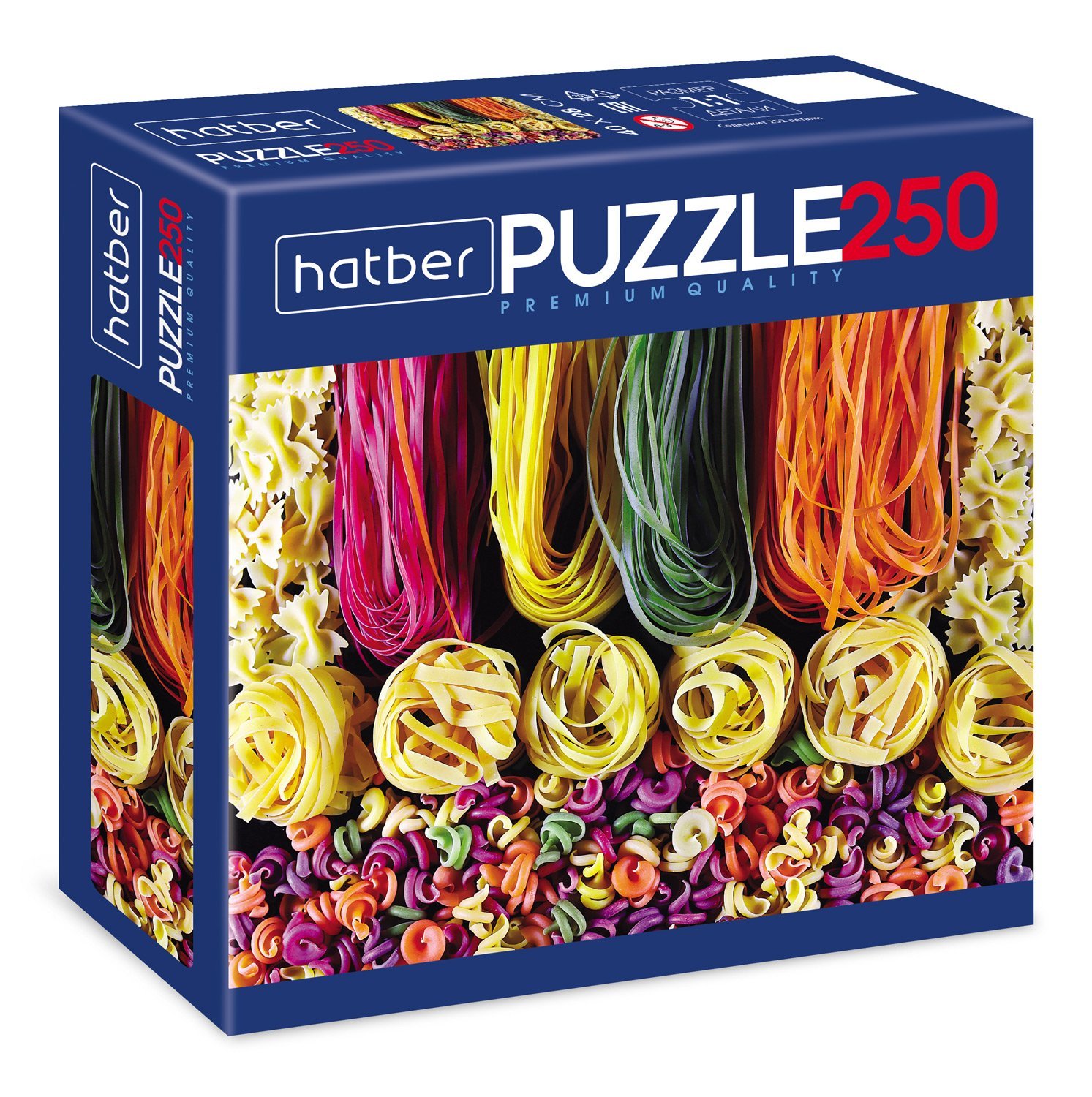 "Premium" ПАЗЛЫ для детей 250 элементов А3ф 400х280мм  -Краски вкуса- 