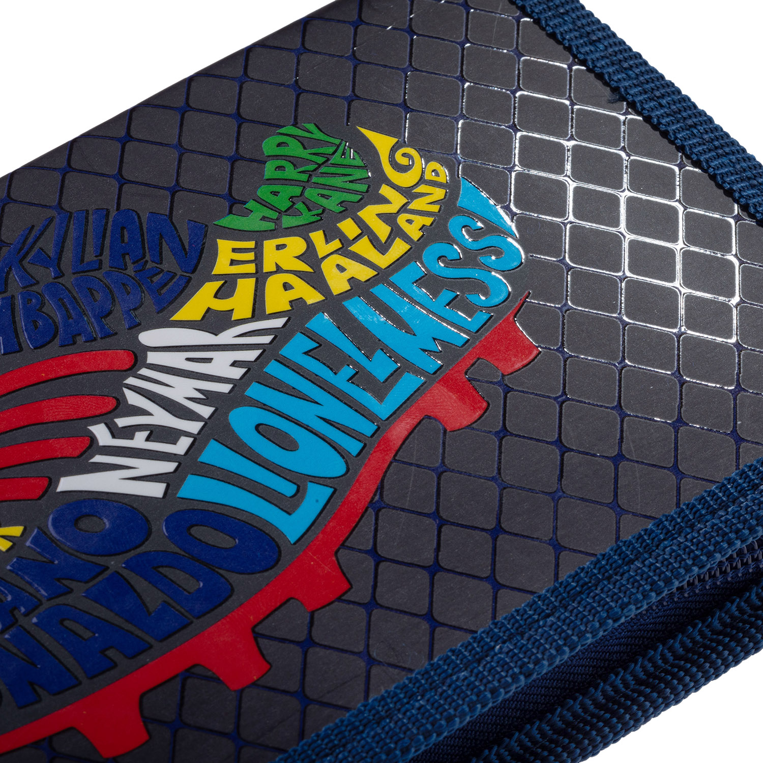 Пенал 190х115мм 1 отделение на молнии мат.ламин. 3D лак -Лига чемпионов- с табл.умножения  в индив.упак.