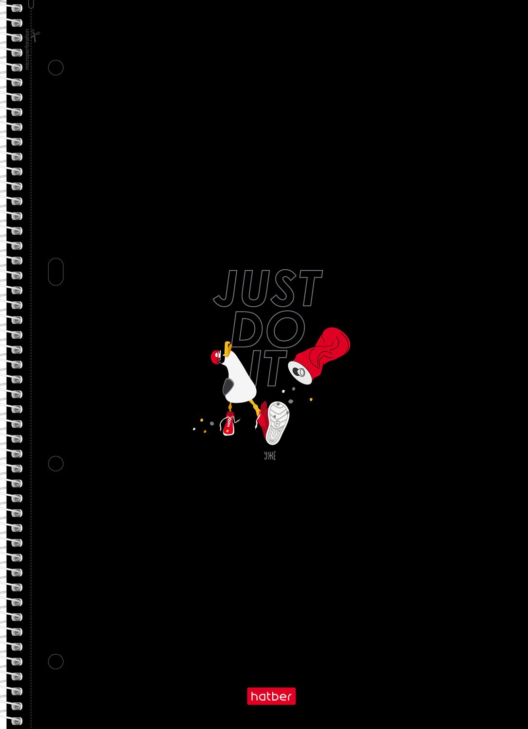 Тетрадь 120л А4ф на спирали 3 цв. разделителя Многоуров.перфорация ламинац.SOFT-TOUCH -Приключения чайки-  в индив.упак.