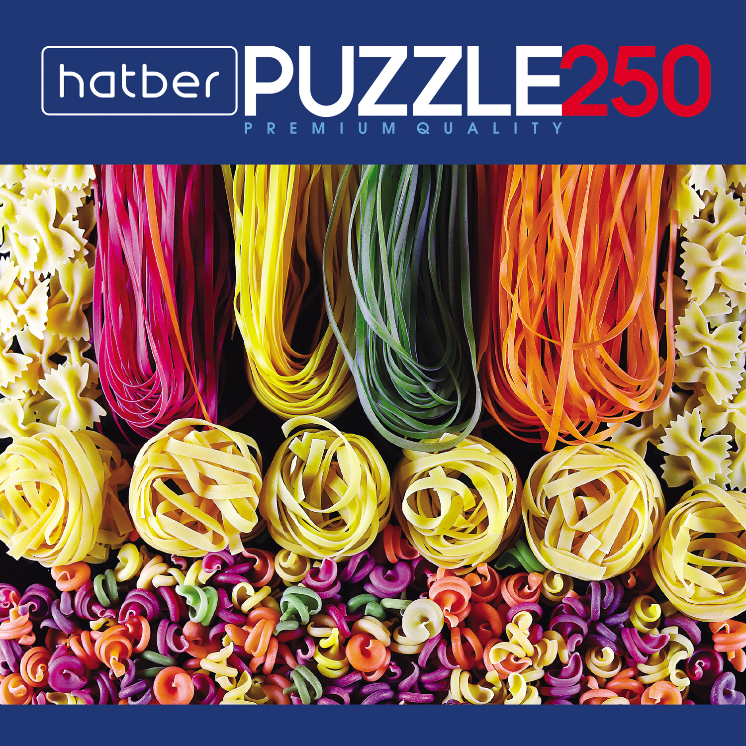 "Premium" ПАЗЛЫ для детей 250 элементов А3ф 400х280мм  -Краски вкуса- 