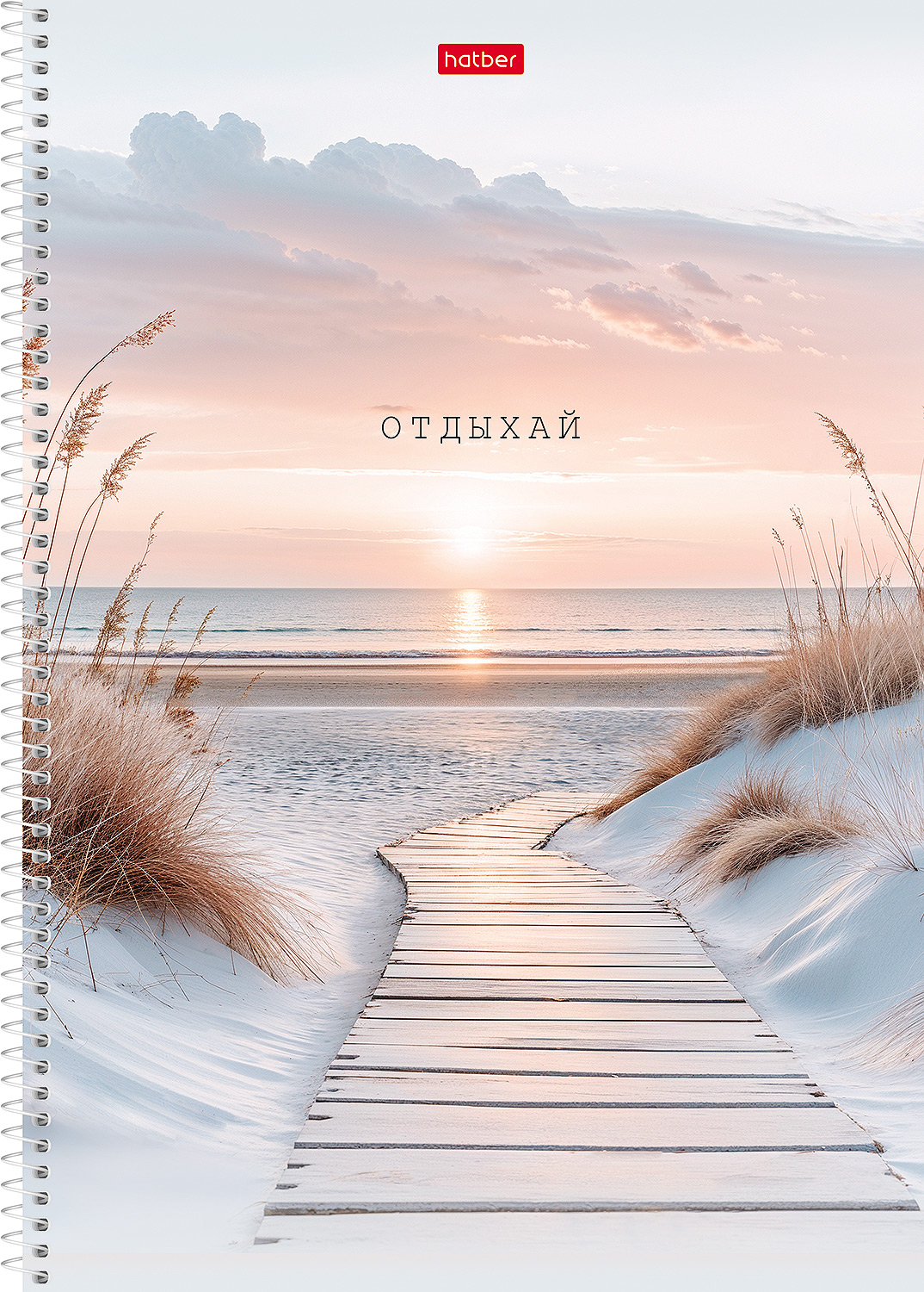 Тетрадь 96л А4ф клетка 60-65г/кв.м перфорация на отрыв на спирали мат.ламин. 2 диз. в блоке серия -В моменте- 